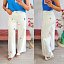 Jeans Blancos Bordados